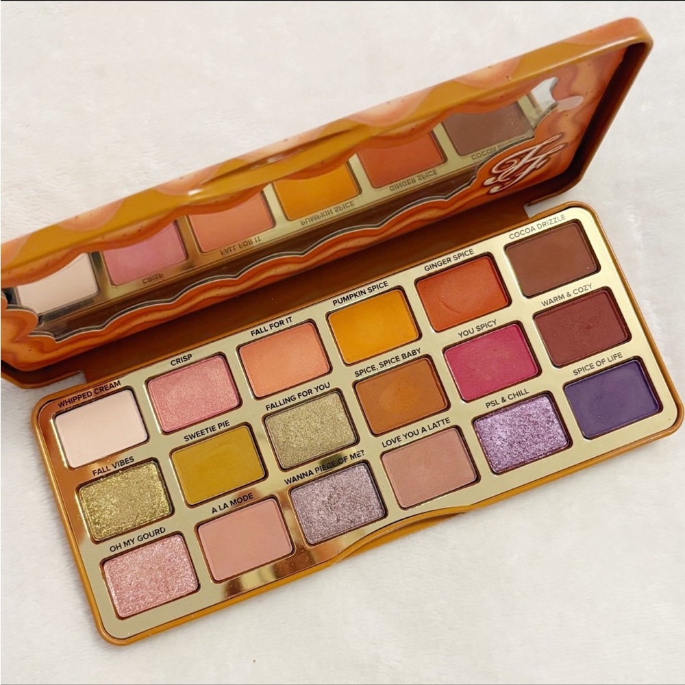 Too Faced Pumpkin Spice Neutral Eyeshadow Limited Edition Makeup Palette